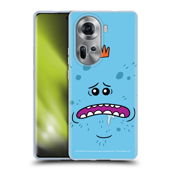 Rick And Morty Season 4 Graphics Mr. Meeseeks Soft Gel Case for OPPO Reno11