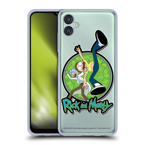 Rick And Morty Season 4 Graphics Character Art Soft Gel Case for Samsung Galaxy M04 5G / A04e