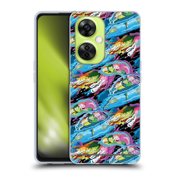 Rick And Morty Season 5 Graphics Warp Pattern Soft Gel Case for OnePlus Nord CE 3 Lite 5G