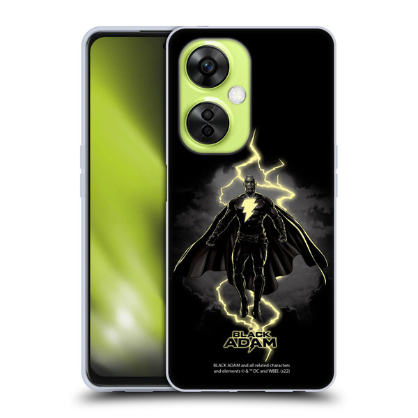 Black Adam Graphics Lightning Soft Gel Case for OnePlus Nord CE 3 Lite 5G