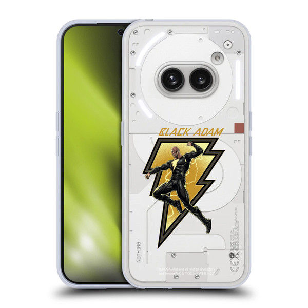 Black Adam Graphics Black Adam 2 Soft Gel Case for Nothing Phone (2a)