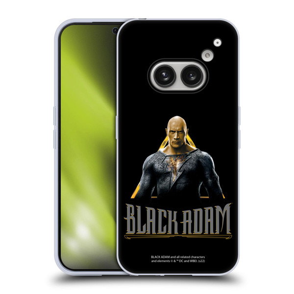 Black Adam Graphics Black Adam Soft Gel Case for Nothing Phone (2a)