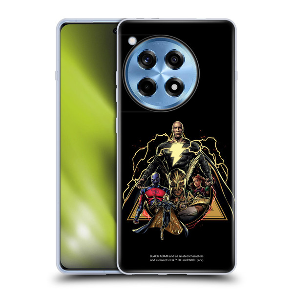 Black Adam Graphics Group Soft Gel Case for OnePlus 12R