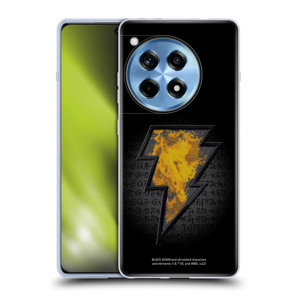 Black Adam Graphics Icon Soft Gel Case for OnePlus 12R