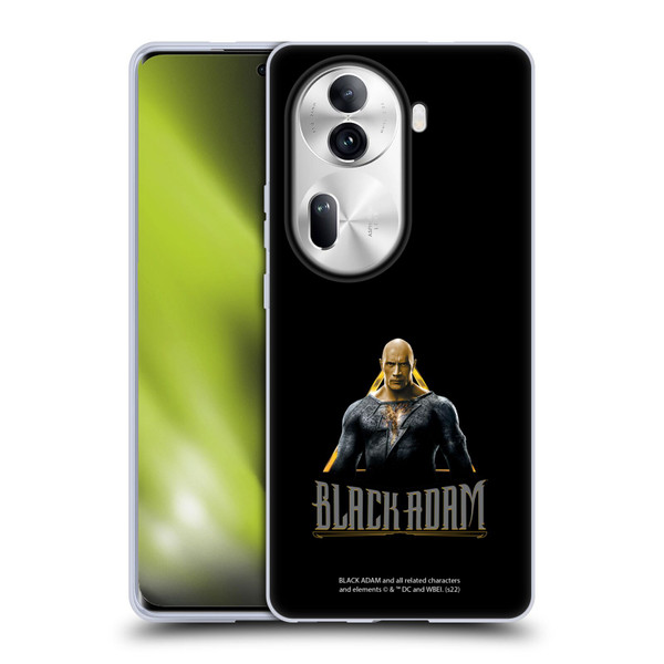 Black Adam Graphics Black Adam Soft Gel Case for OPPO Reno11 Pro