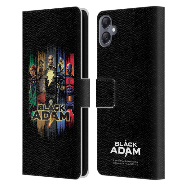 Black Adam Graphics Group Leather Book Wallet Case Cover For Samsung Galaxy A05