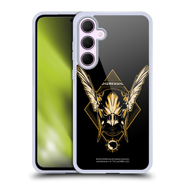 Black Adam Graphics Hawkman Soft Gel Case for Samsung Galaxy A35 5G