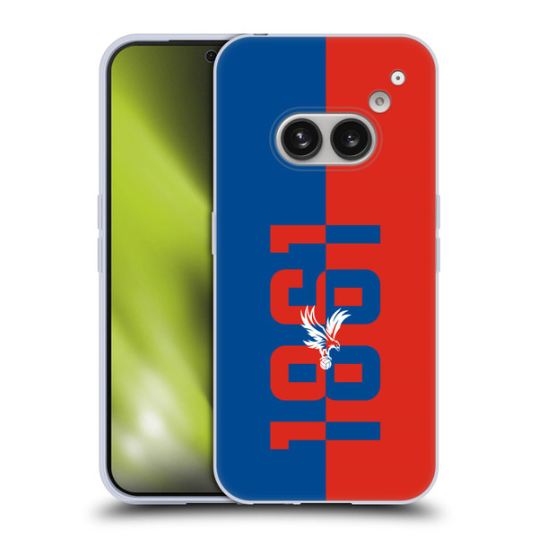 Crystal Palace FC Crest 1861 Soft Gel Case for Nothing Phone (2a)