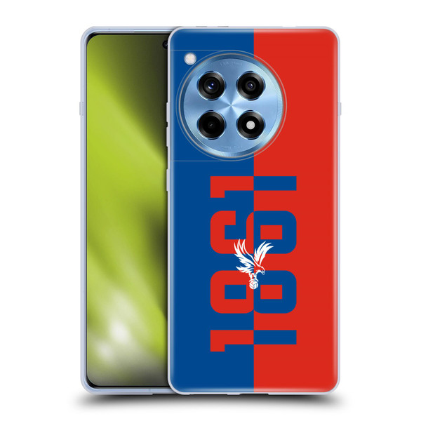 Crystal Palace FC Crest 1861 Soft Gel Case for OnePlus 12R