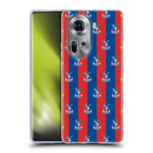 Crystal Palace FC Crest Pattern Soft Gel Case for OPPO Reno11