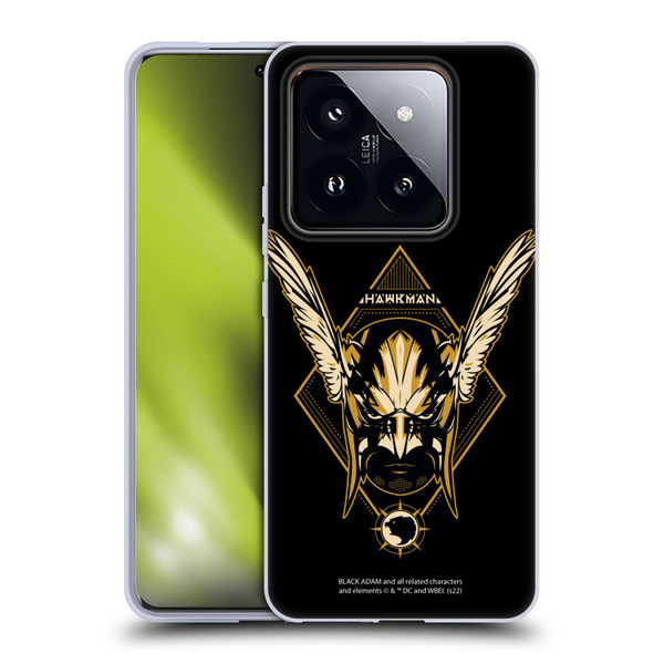 Black Adam Graphics Hawkman Soft Gel Case for Xiaomi 14 Pro
