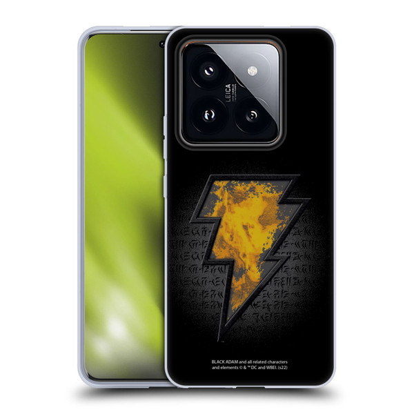 Black Adam Graphics Icon Soft Gel Case for Xiaomi 14 Pro