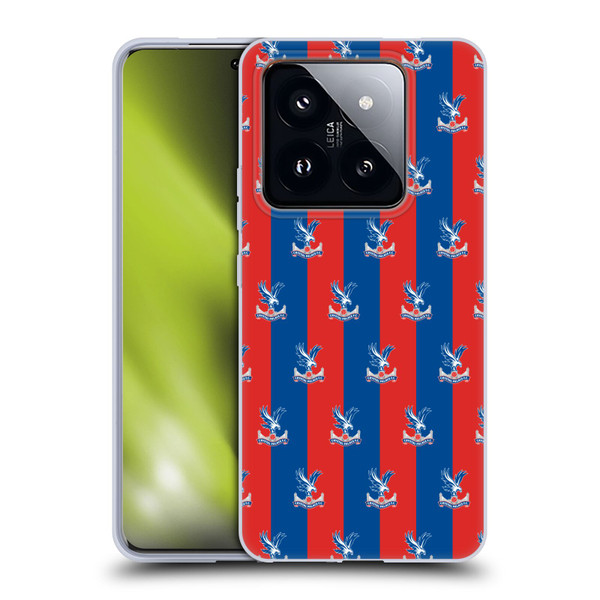 Crystal Palace FC Crest Pattern Soft Gel Case for Xiaomi 14 Pro