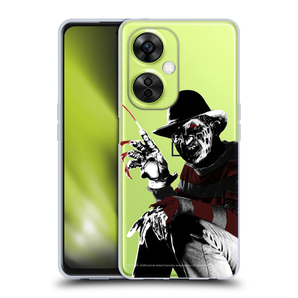Freddy VS. Jason Graphics Freddy Soft Gel Case for OnePlus Nord CE 3 Lite 5G