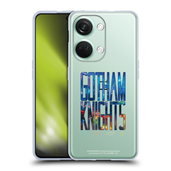 Gotham Knights Character Art Logo Soft Gel Case for OnePlus Nord 3 5G