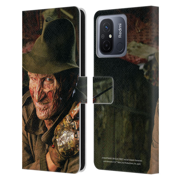 A Nightmare On Elm Street 4 The Dream Master Graphics Freddy Leather Book Wallet Case Cover For Xiaomi Redmi 12C