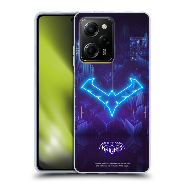 Gotham Knights Character Art Nightwing Soft Gel Case for Xiaomi Redmi Note 12 Pro 5G