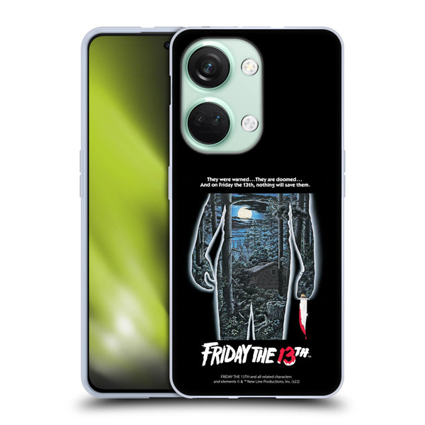 Friday the 13th 1980 Graphics Poster Soft Gel Case for OnePlus Nord 3 5G