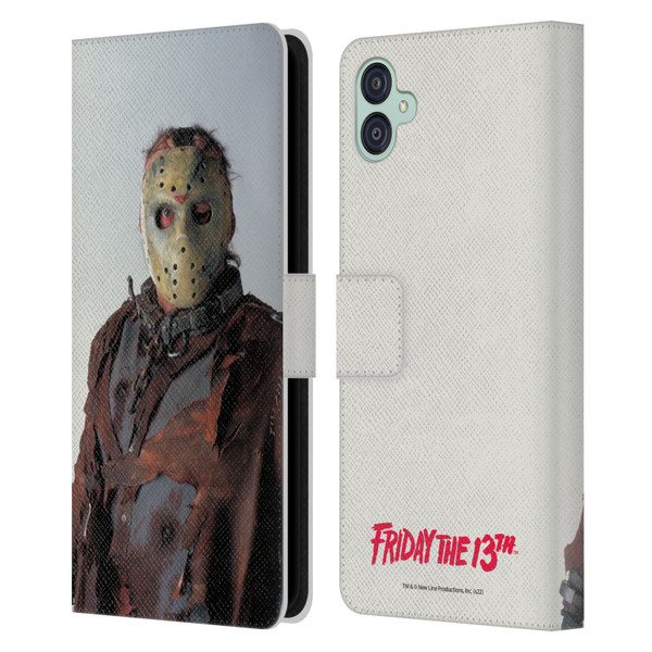 Friday the 13th: Jason X Graphics Jason Leather Book Wallet Case Cover For Samsung Galaxy M04 5G / A04e