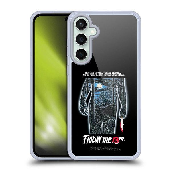 Friday the 13th 1980 Graphics Poster Soft Gel Case for Samsung Galaxy S23 FE 5G