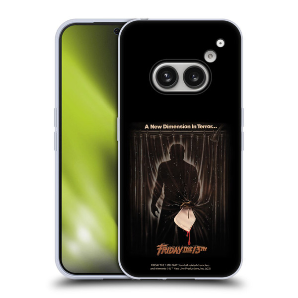 Friday the 13th Part III Key Art Poster 3 Soft Gel Case for Nothing Phone (2a)