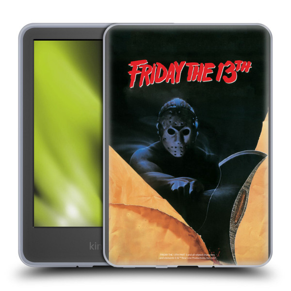 Friday the 13th Part III Key Art Poster 2 Soft Gel Case for Amazon Kindle 11th Gen 6in 2022