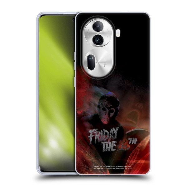 Friday the 13th Part III Key Art Poster Soft Gel Case for OPPO Reno11 Pro