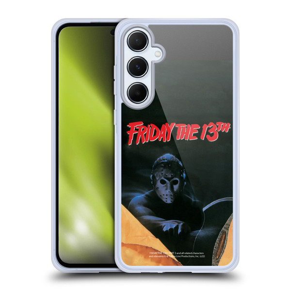 Friday the 13th Part III Key Art Poster 2 Soft Gel Case for Samsung Galaxy A55 5G