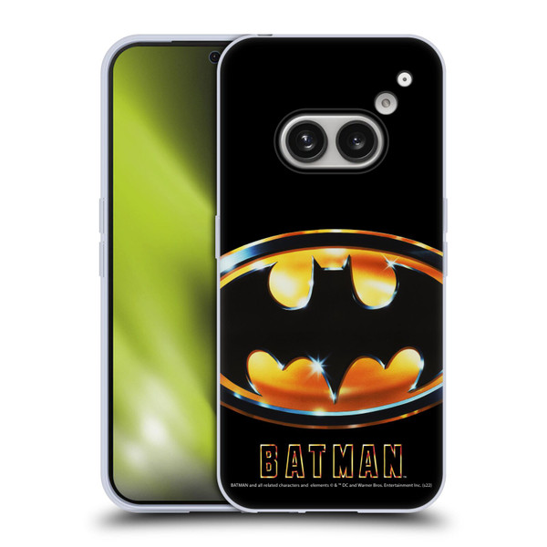 Batman (1989) Key Art Poster Soft Gel Case for Nothing Phone (2a)