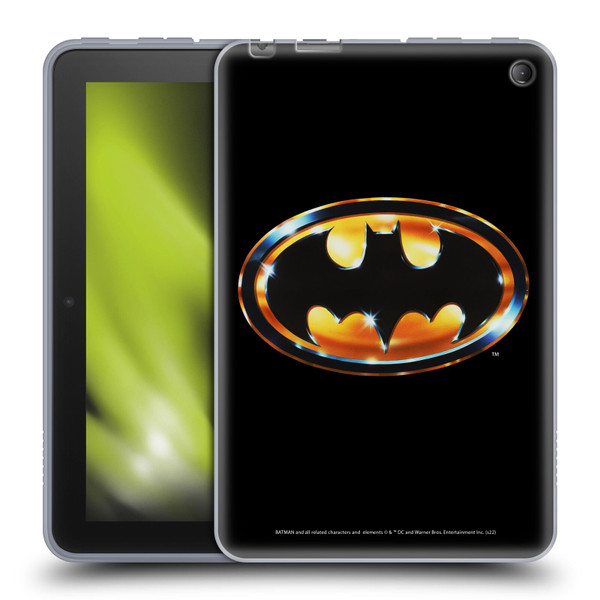 Batman (1989) Key Art Logo Soft Gel Case for Amazon Fire 7 2022