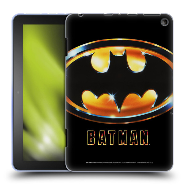 Batman (1989) Key Art Poster Soft Gel Case for Amazon Fire HD 8/Fire HD 8 Plus 2020