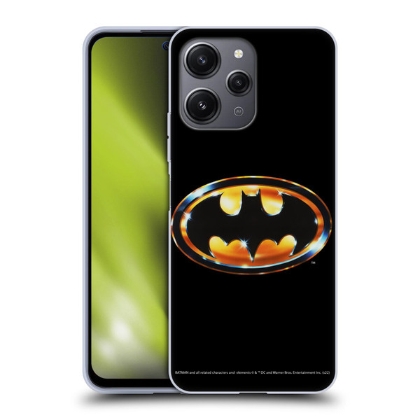 Batman (1989) Key Art Logo Soft Gel Case for Xiaomi Redmi 12