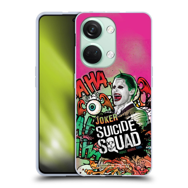 Suicide Squad 2016 Graphics Joker Poster Soft Gel Case for OnePlus Nord 3 5G