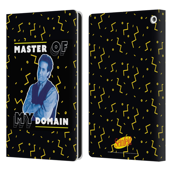 Seinfeld Graphics Master Of My Domain Leather Book Wallet Case Cover For Amazon Fire HD 8/Fire HD 8 Plus 2020