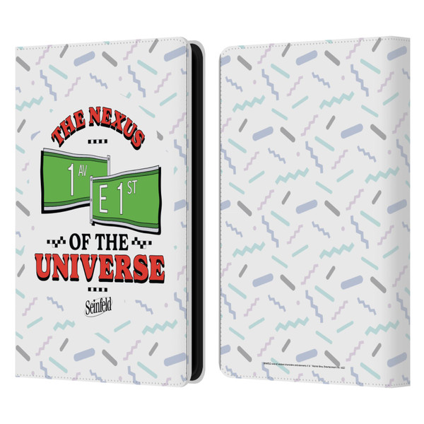 Seinfeld Graphics Nexus Of The Universe Leather Book Wallet Case Cover For Amazon Kindle Paperwhite 5 (2021)