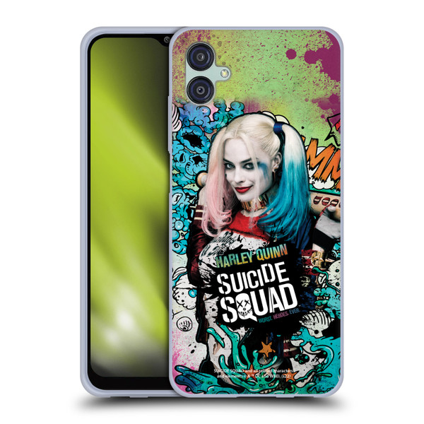 Suicide Squad 2016 Graphics Harley Quinn Poster Soft Gel Case for Samsung Galaxy M04 5G / A04e