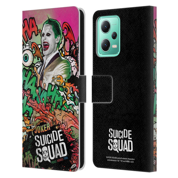 Suicide Squad 2016 Graphics Joker Poster Leather Book Wallet Case Cover For Xiaomi Redmi Note 12 5G
