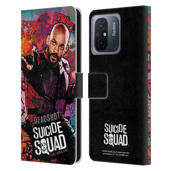 Suicide Squad 2016 Graphics Deadshot Poster Leather Book Wallet Case Cover For Xiaomi Redmi 12C