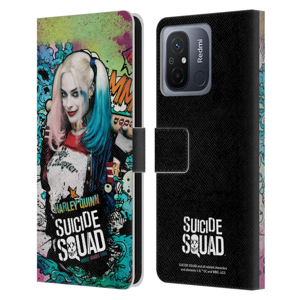 Suicide Squad 2016 Graphics Harley Quinn Poster Leather Book Wallet Case Cover For Xiaomi Redmi 12C