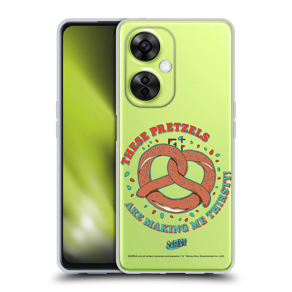 Seinfeld Graphics These Pretzels Soft Gel Case for OnePlus Nord CE 3 Lite 5G