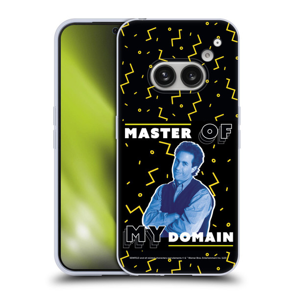 Seinfeld Graphics Master Of My Domain Soft Gel Case for Nothing Phone (2a)