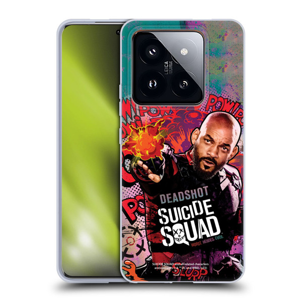 Suicide Squad 2016 Graphics Deadshot Poster Soft Gel Case for Xiaomi 14 Pro
