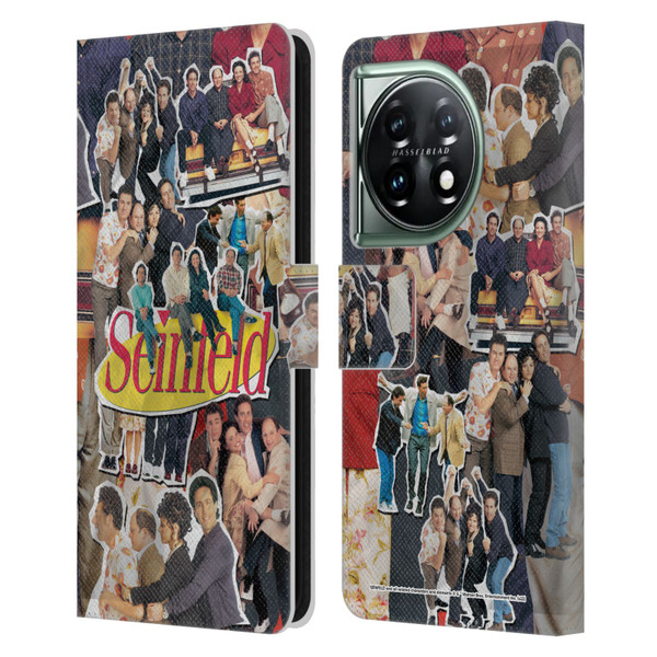 Seinfeld Graphics Collage Leather Book Wallet Case Cover For OnePlus 11 5G