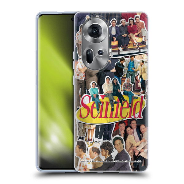 Seinfeld Graphics Collage Soft Gel Case for OPPO Reno11
