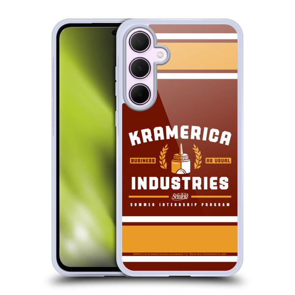 Seinfeld Graphics Kramerica Industries Soft Gel Case for Samsung Galaxy A35 5G