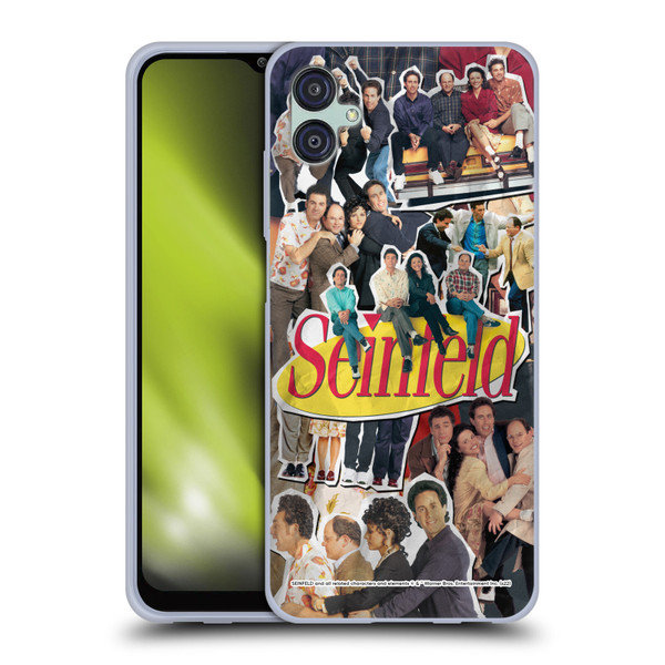 Seinfeld Graphics Collage Soft Gel Case for Samsung Galaxy M04 5G / A04e