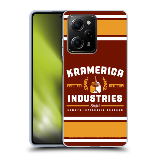 Seinfeld Graphics Kramerica Industries Soft Gel Case for Xiaomi Redmi Note 12 Pro 5G
