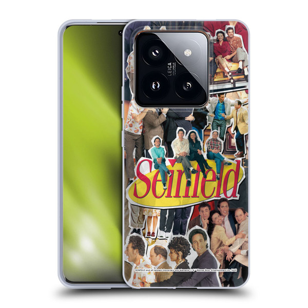 Seinfeld Graphics Collage Soft Gel Case for Xiaomi 14 Pro