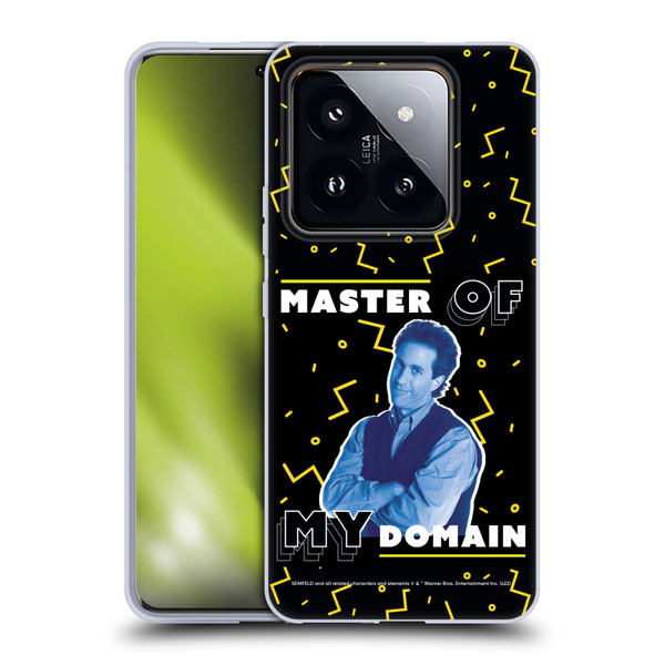 Seinfeld Graphics Master Of My Domain Soft Gel Case for Xiaomi 14 Pro