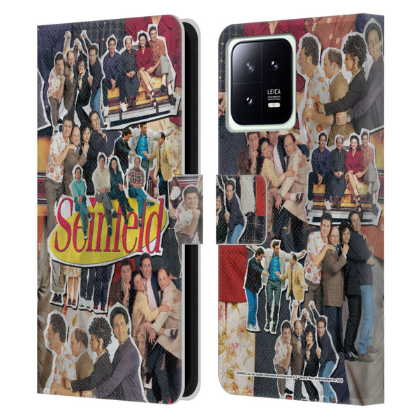 Seinfeld Graphics Collage Leather Book Wallet Case Cover For Xiaomi 13 5G